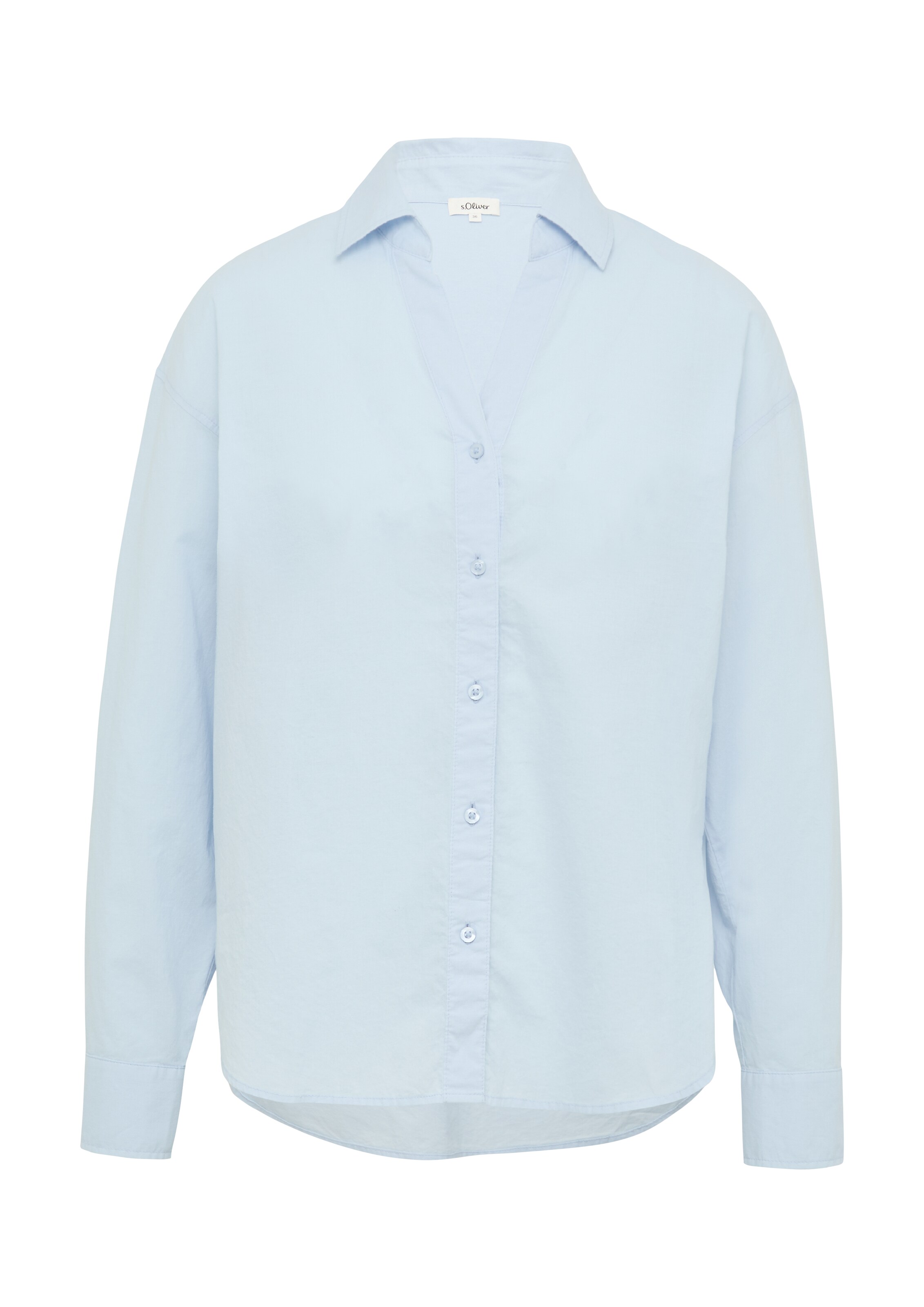 Camicia da donna di s.Oliver in blu: frontale