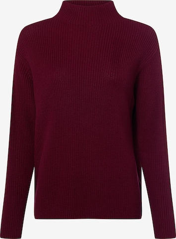 Pull-over Marie Lund en violet : devant