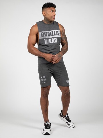 Coupe slim Pantalon de sport 'Lopez' Gorilla Wear en gris