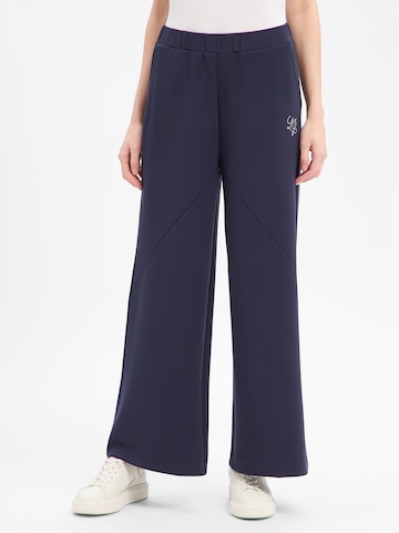 Wide Leg Pantalon Liu Jo en bleu : devant