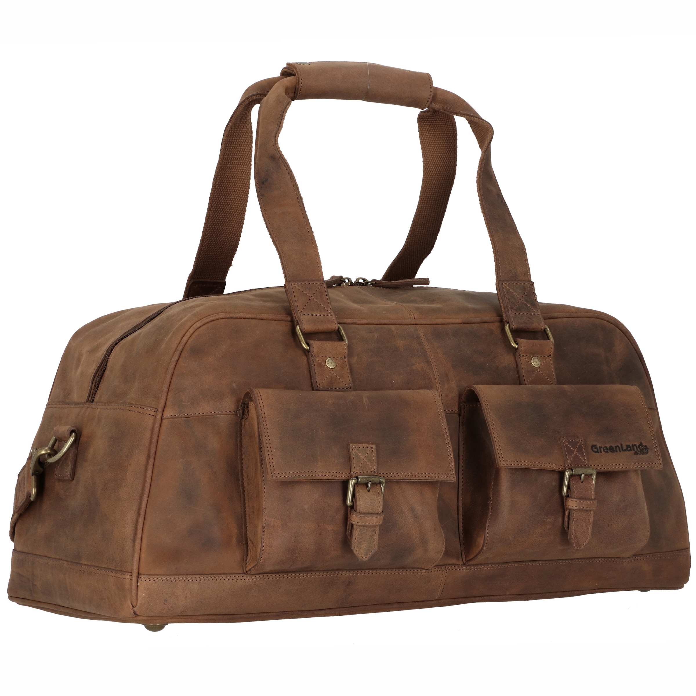 Sac week-end Greenland Nature en marron