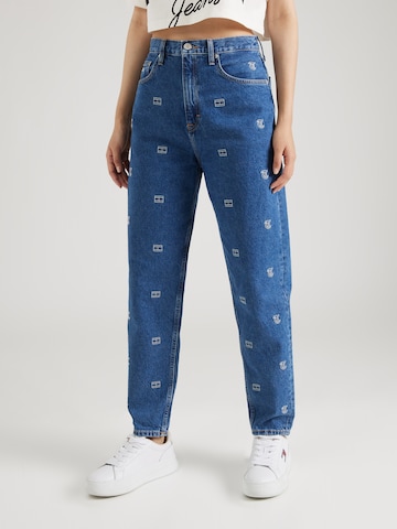 Tommy Jeans Tapered Jeans in Blue: front