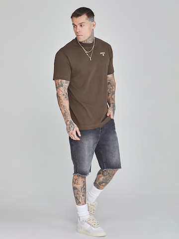 Maglietta di SikSilk in marrone