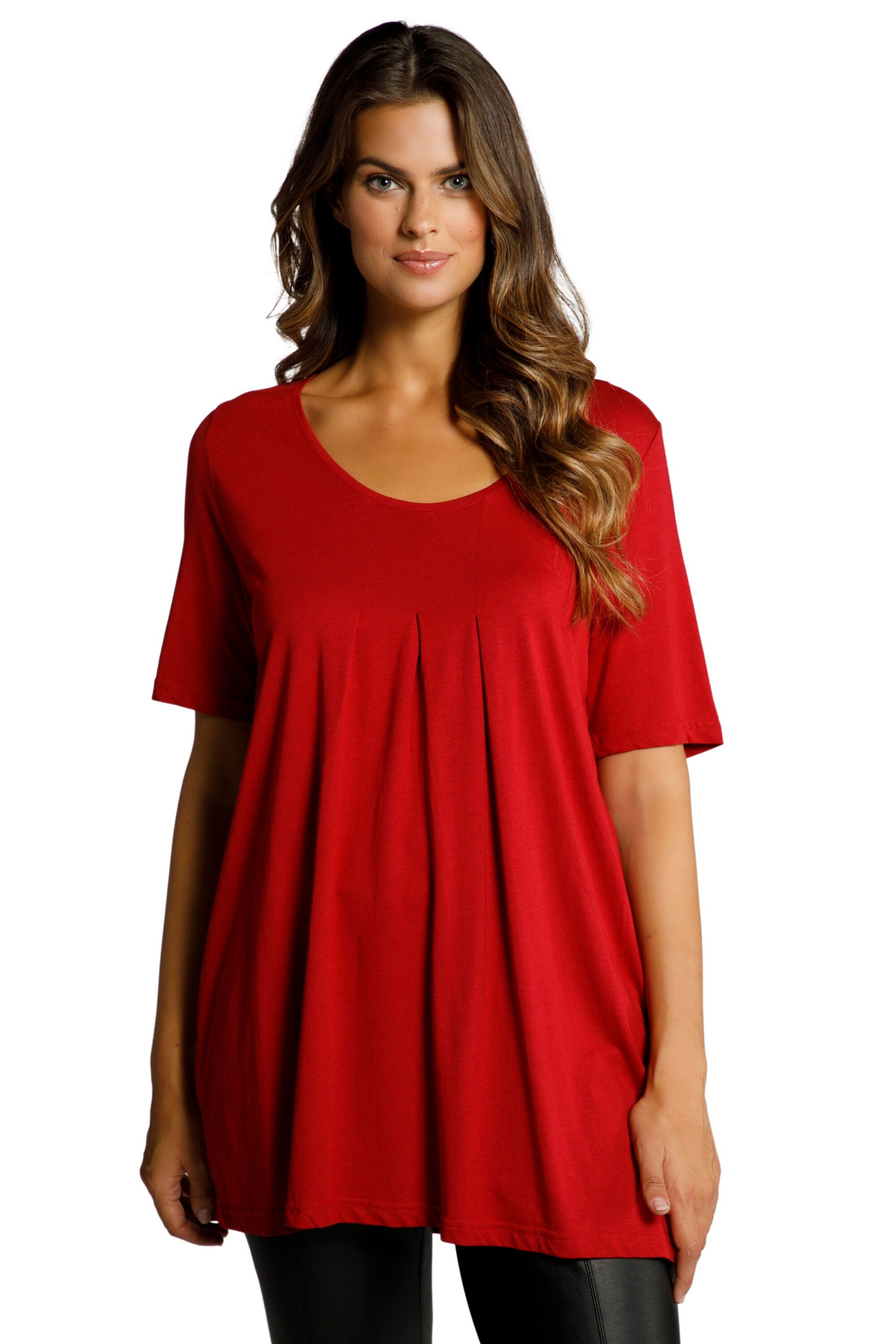 Ulla Popken Shirt in Red: front