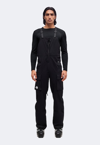 melns THE NORTH FACE Standarta Sporta bikses 'FREEDOM BIB': no priekšpuses