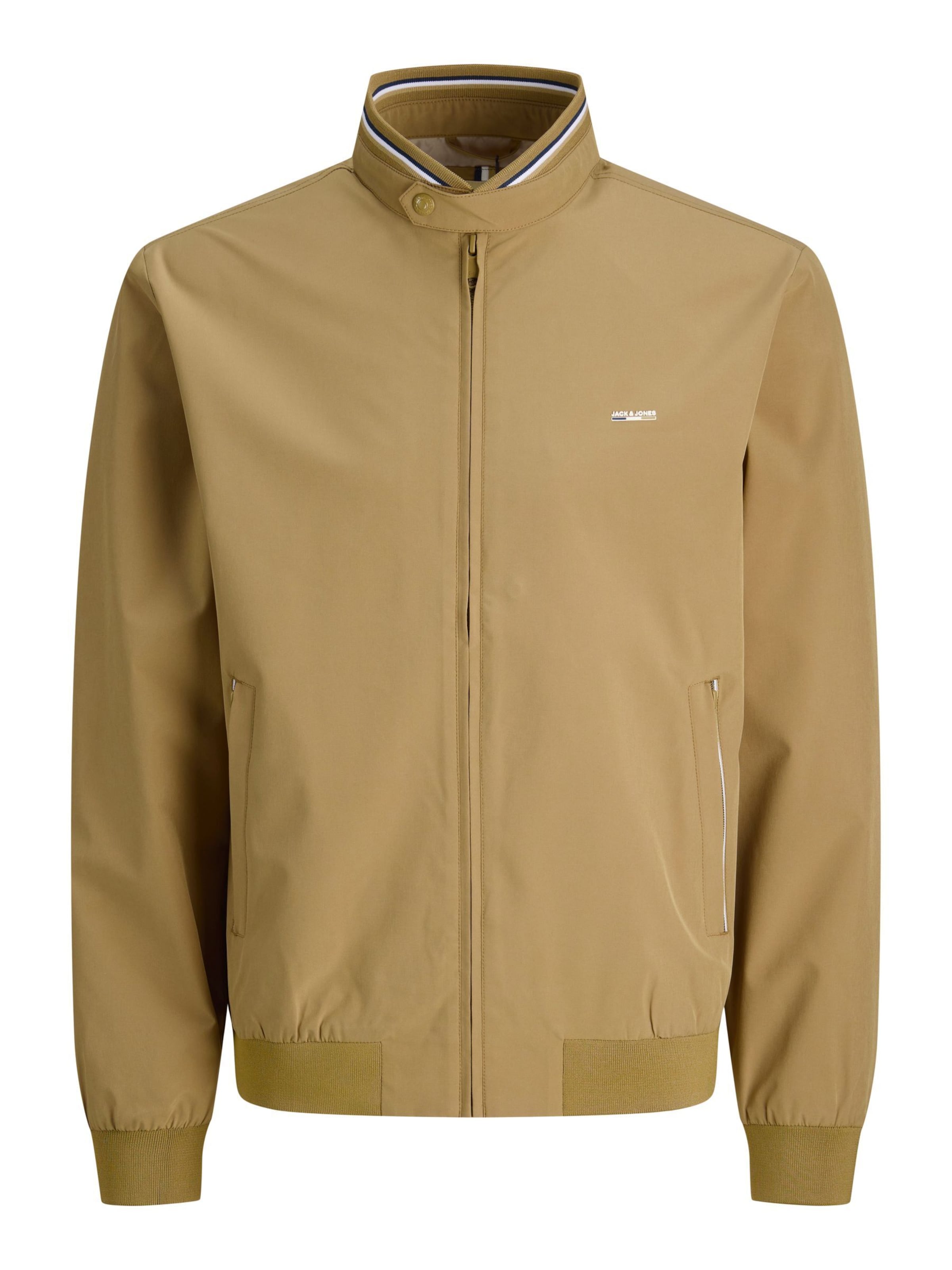 Veste mi-saison 'JPRBLUbrad' JACK & JONES en marron : devant