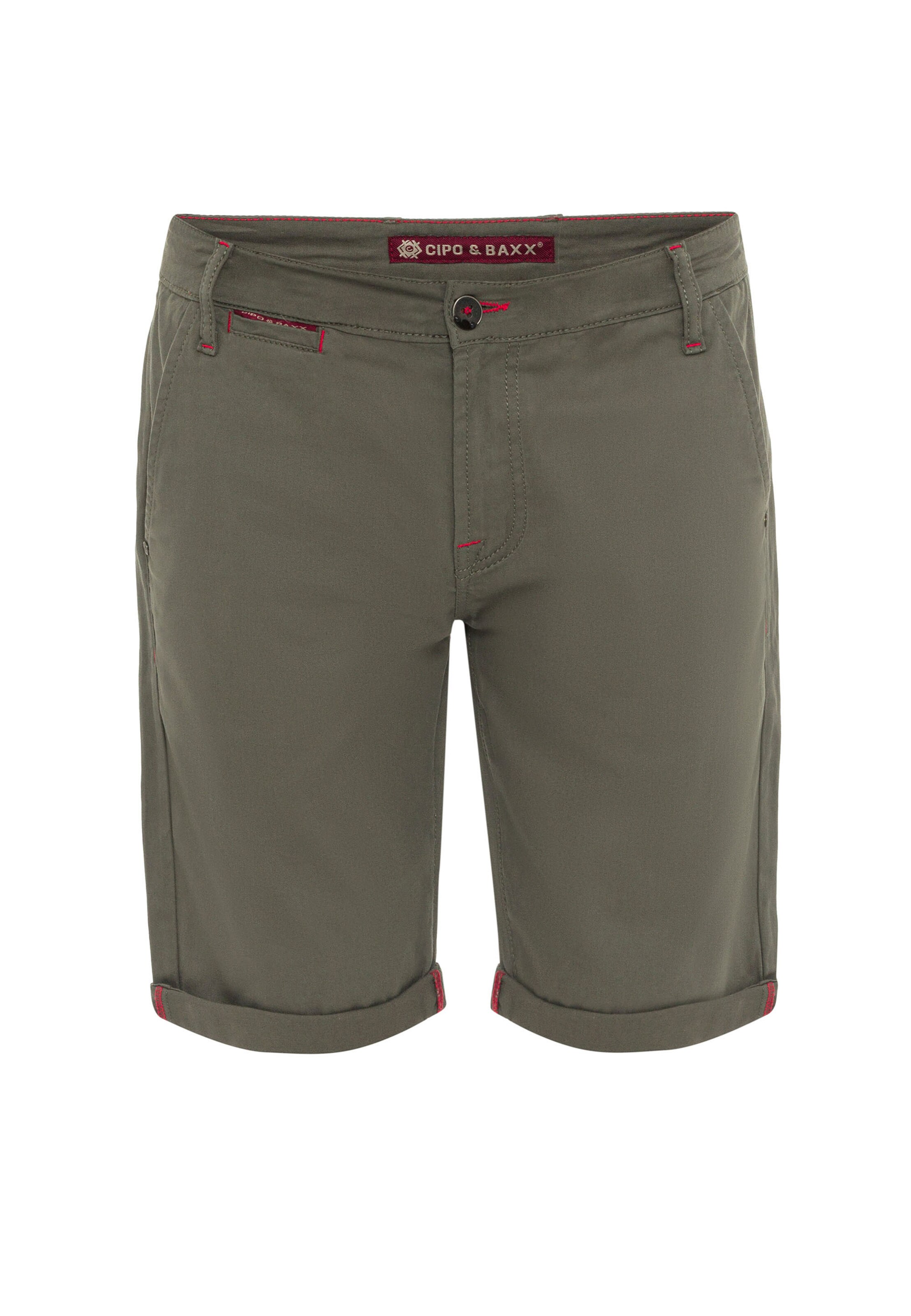 CIPO & BAXX Broek in Bruin: voorkant