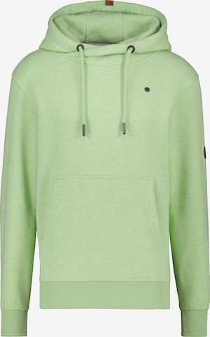 Sweat-shirt 'JohnsonAK' Alife and Kickin en vert : devant