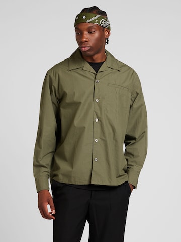 SELECTED HOMME Regular fit Overhemd in Groen: voorkant