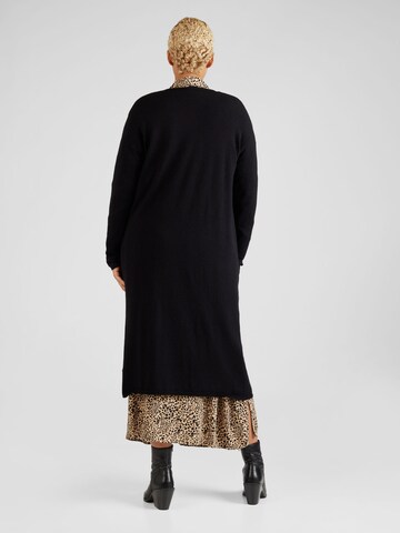 ONLY Carmakoma Knit Cardigan 'CARNew Esly' in Black