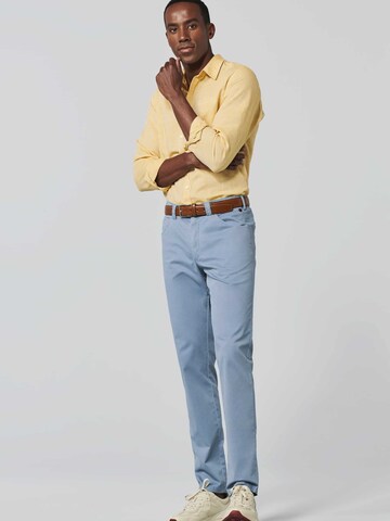 Regular Pantalon chino 'Dublin' MEYER en bleu