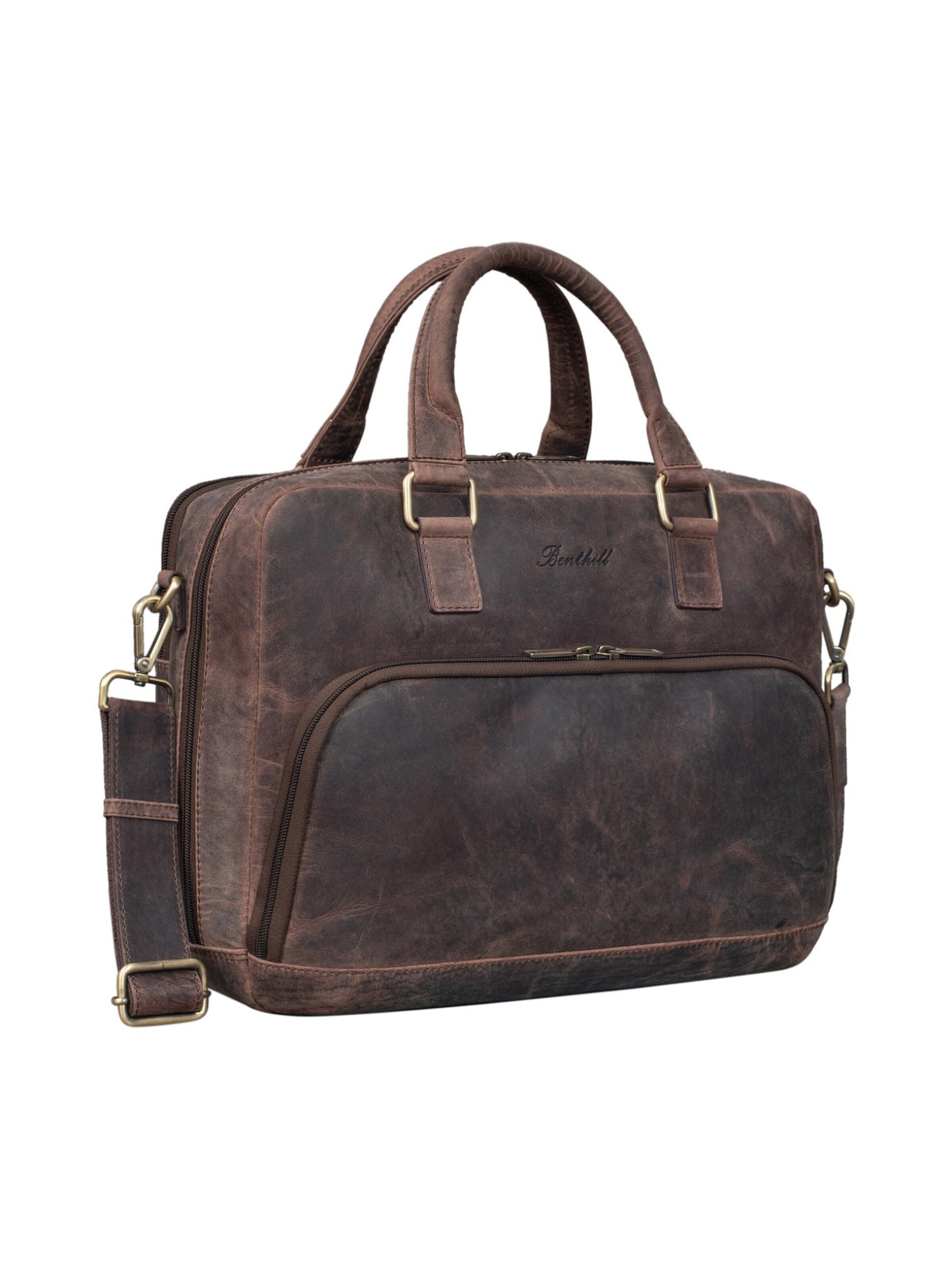 Benthill Briefcase in Brown