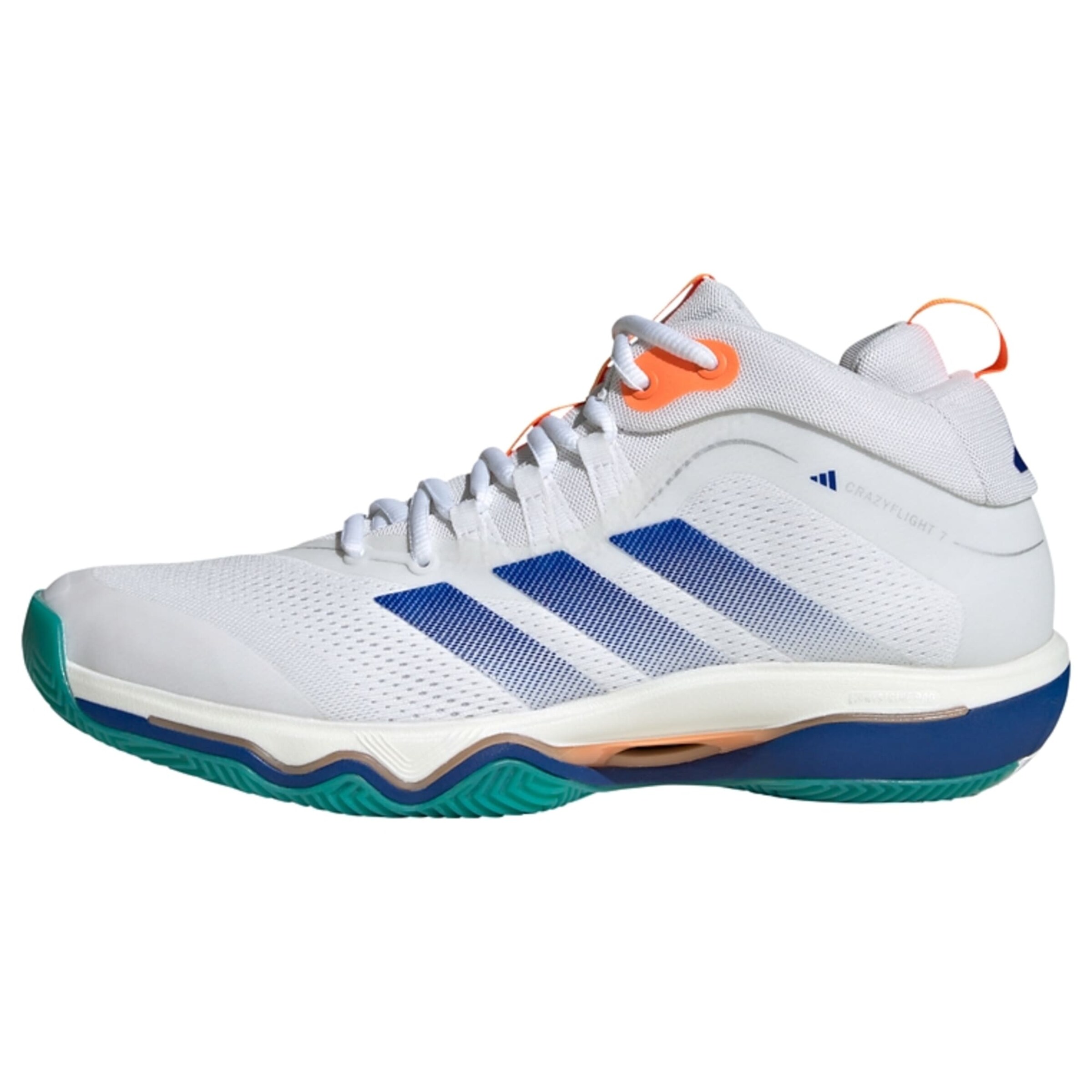ADIDAS PERFORMANCE Sportschoen 'Crazyflight 7' in Wit: voorkant