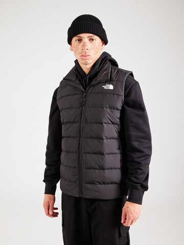 THE NORTH FACE - Chaleco deportivo 'Aconcagua 3' en negro: frente