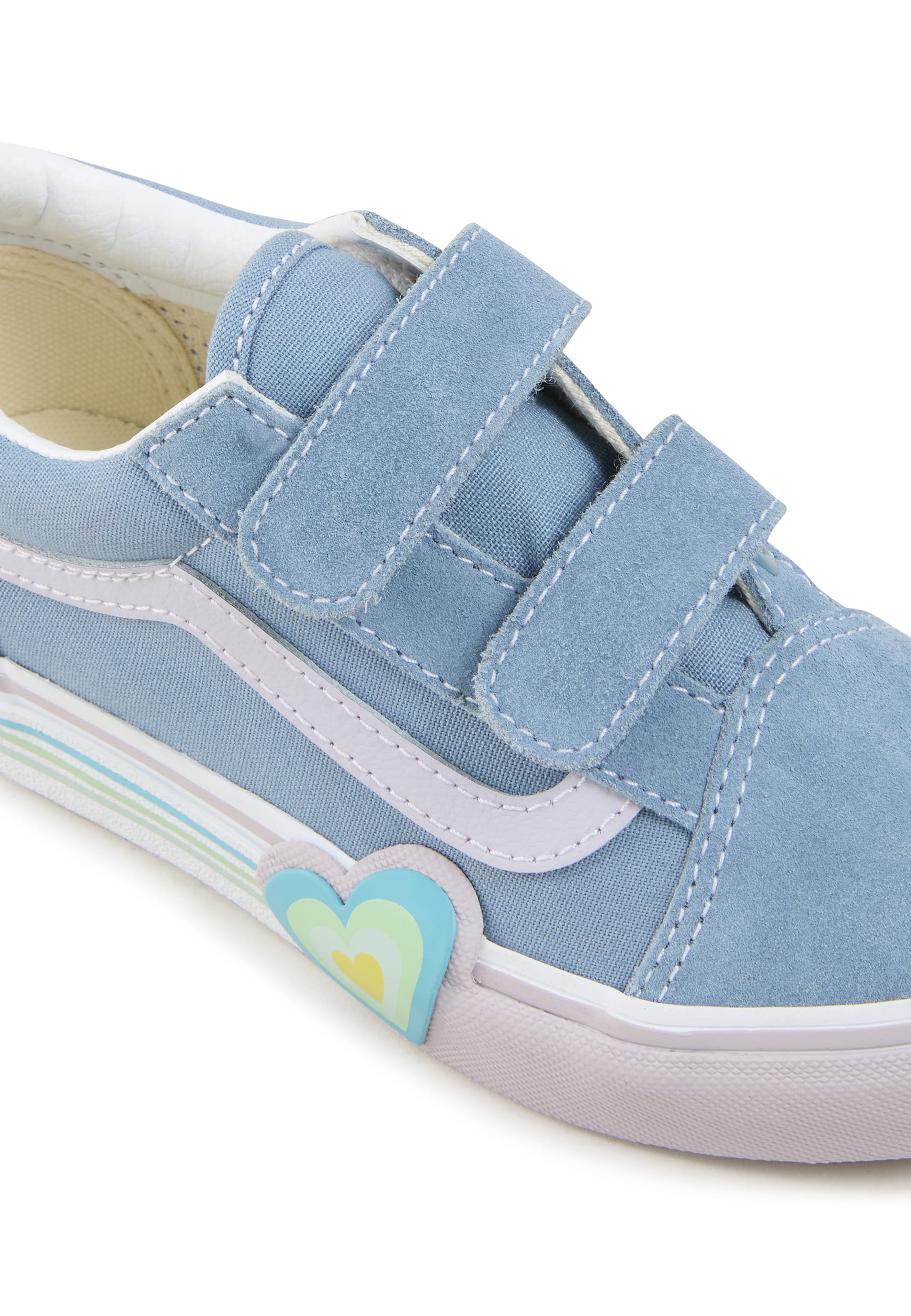 VANS - Sapatilhas 'Old Skool Hook And Loopheart' em azul