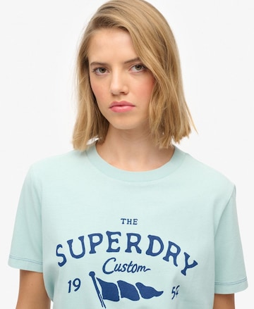 T-shirt 'Heritage Hamptons' Superdry & Co en bleu