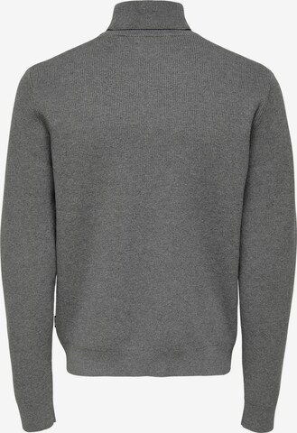 Pullover 'Phil' di Only & Sons in grigio