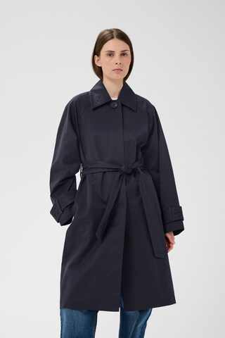 InWear Between-seasons coat in Black: front