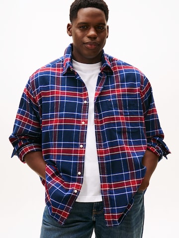 Tommy Hilfiger Big & Tall Regular fit Πουκάμισο σε μπλε: μπροστά