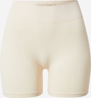 ONLY - Ropa interior larga 'ONLVicky' en beige: frente