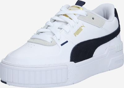 PUMA Sneaker 'Cali' in dunkelblau / gold / greige / weiß, Produktansicht