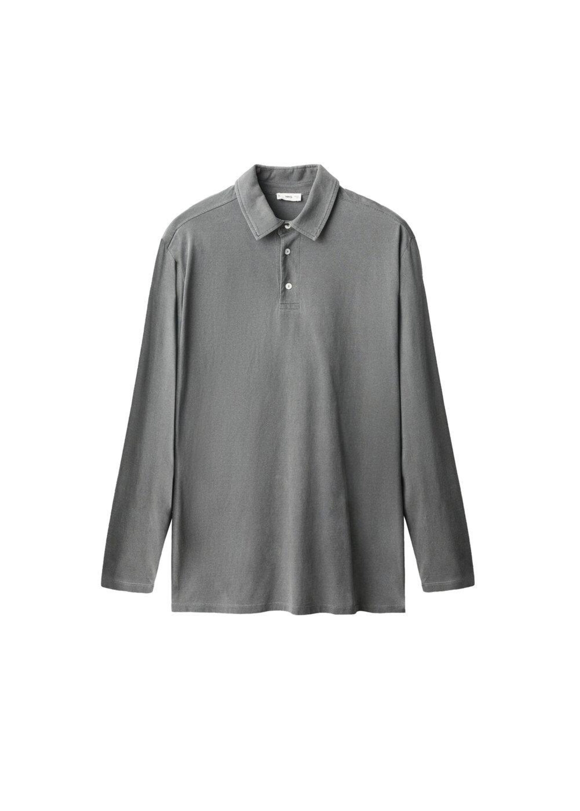 MANGO TEEN Shirt 'Guille' in Grey: front