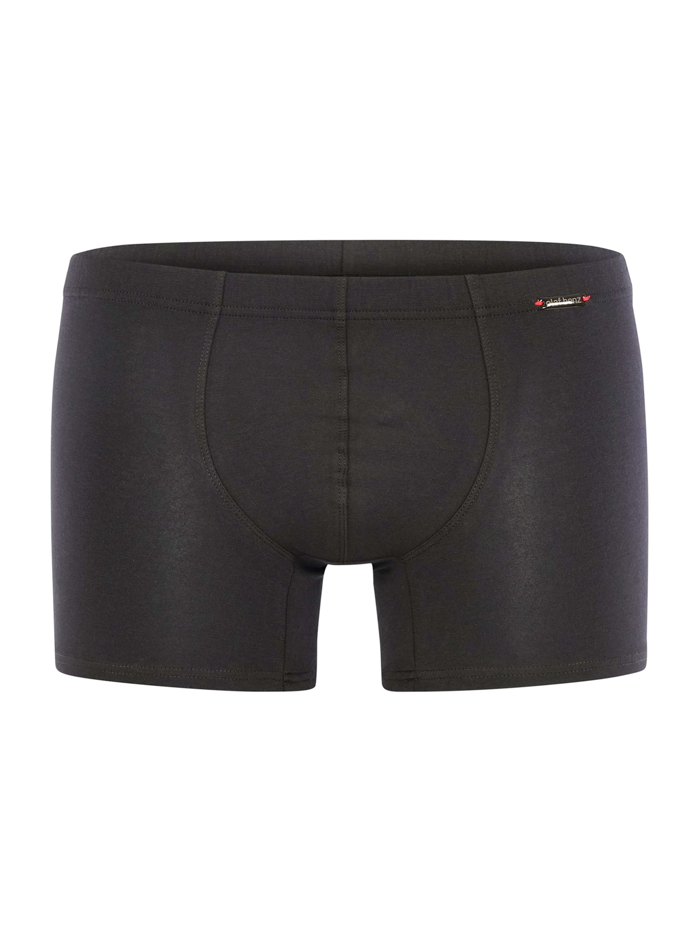 Olaf Benz Retro Boxer ' Casualpants RED 1601 ' in Schwarz: Vorderseite