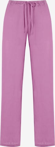 FRESHLIONS Trousers 'Livia' in Pink: front