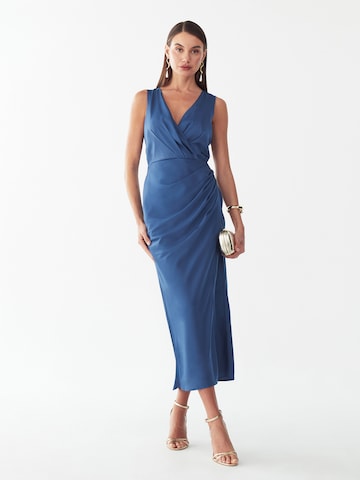 Willa - Vestido 'Pilar' em azul: frente