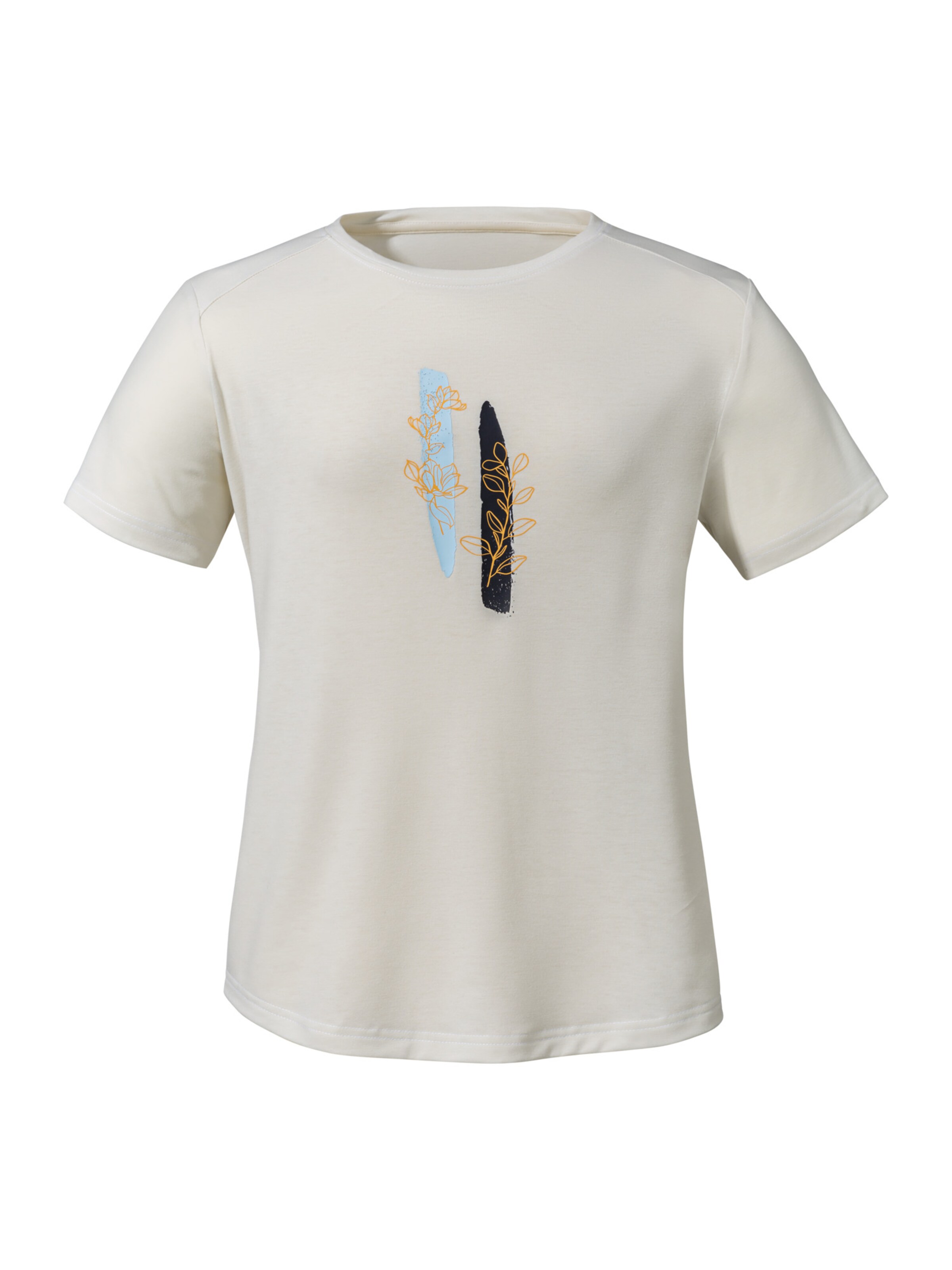 Schöffel Functioneel shirt 'Haberspitz' in Wit: voorkant