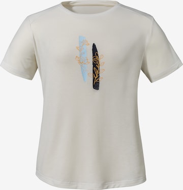 T-shirt fonctionnel 'Haberspitz' Schöffel en blanc : devant