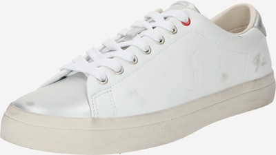 Polo Ralph Lauren Sneaker 'LONGWOOD' in silber / weiß, Produktansicht