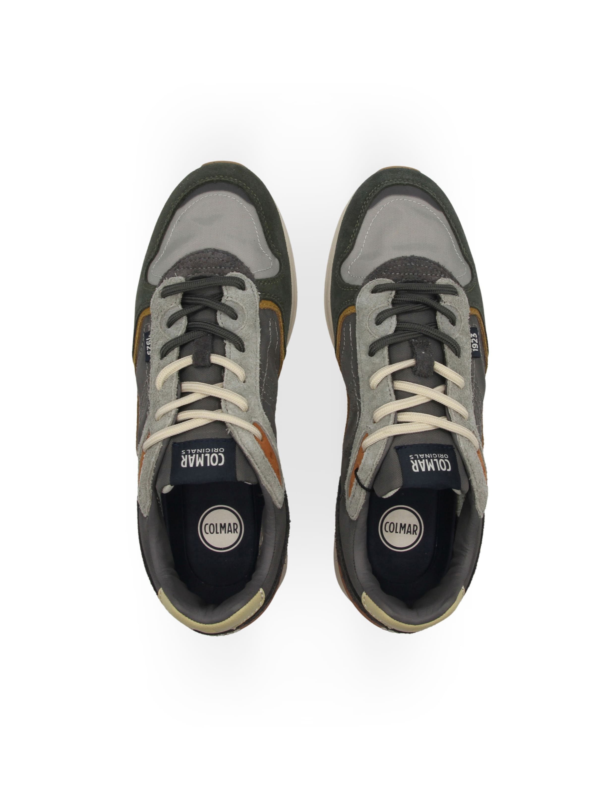 Colmar Platform trainers 'Logan Effect' in Grey: top