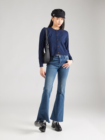 VERO MODA Knit cardigan 'VMFANTASTIC' in Blue