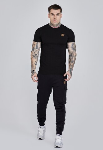 T-Shirt SikSilk en noir