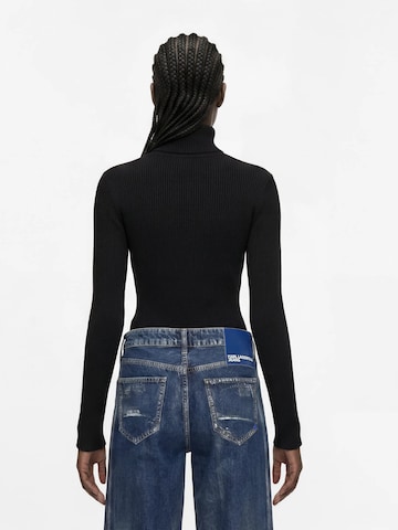 KARL LAGERFELD JEANS Sveter - Čierna