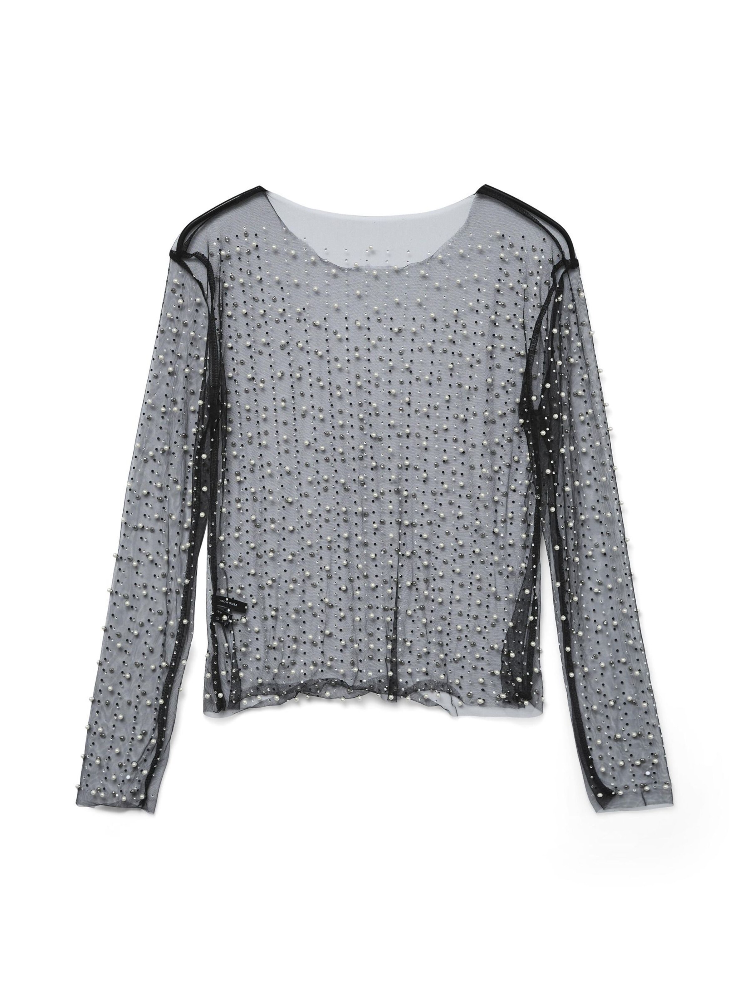 VERO MODA - Top 'Berry' en negro: frente