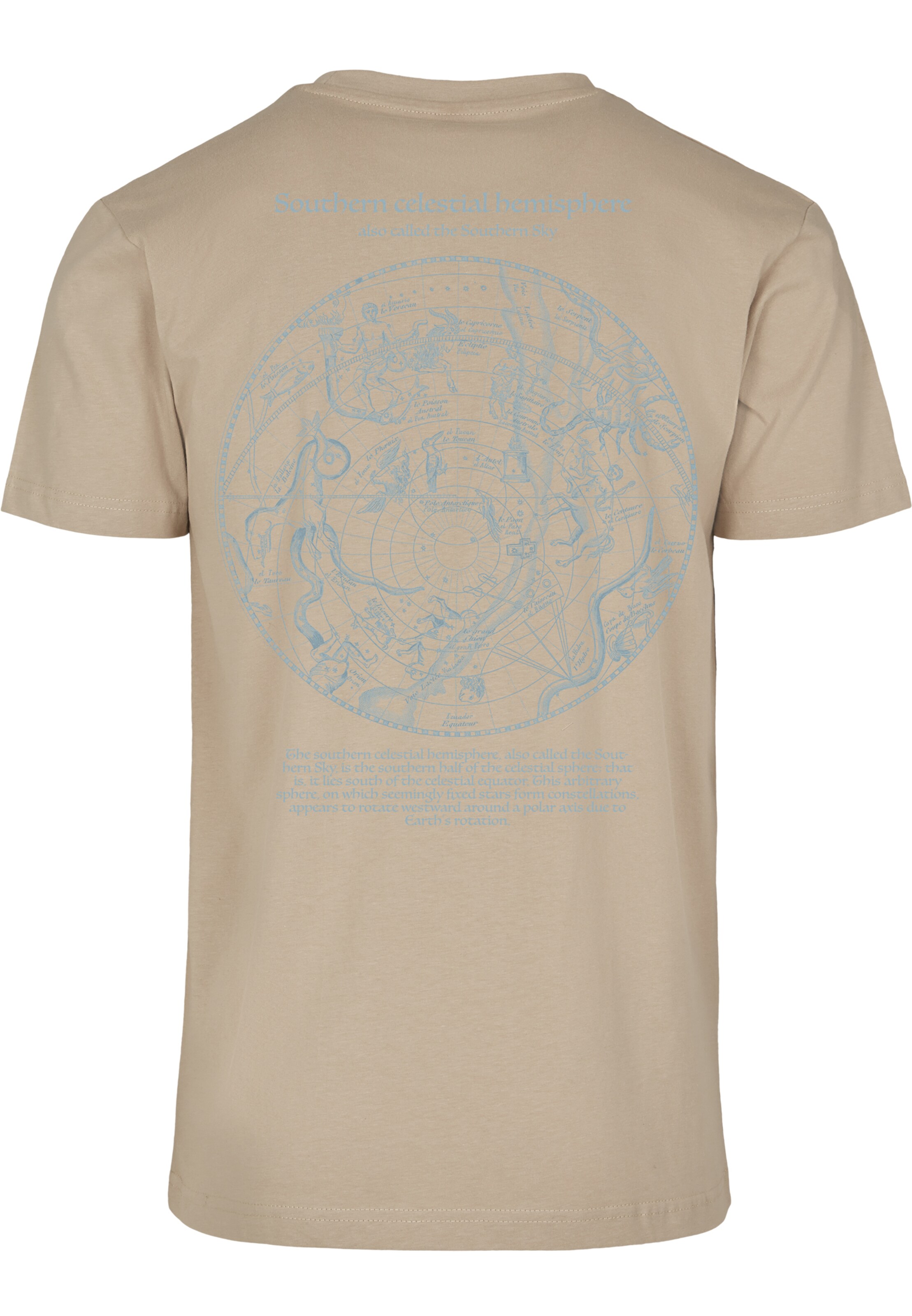 MT Men Shirt 'Hemisphere' in Beige: voorkant