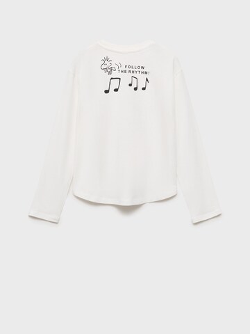 MANGO KIDS Shirt 'SMUSIC' in Beige
