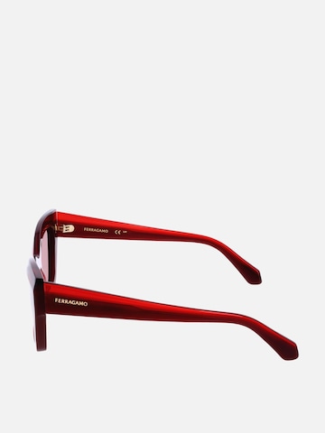 FERRAGAMO Sunglasses in Red
