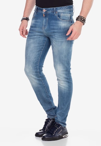 CIPO & BAXX Slimfit Jeans 'Advisor' in Blau