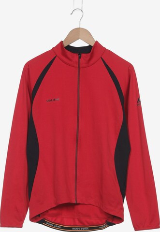 VAUDE Sweatshirt & Zip-Up Hoodie in L in Red: front