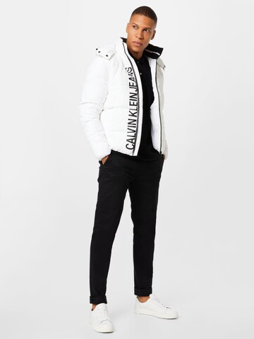 Calvin Klein Jeans Winter Jacket in White