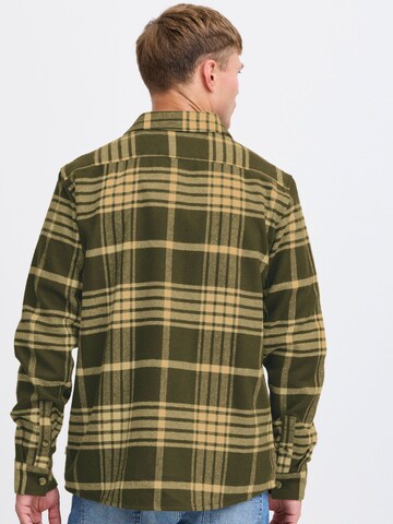 !Solid Regular fit Button Up Shirt 'Nab' in Green