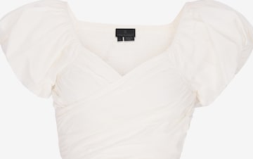 DreiMaster Klassik - Blusa en blanco: frente