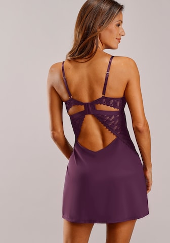 LASCANA Negligee in Purple