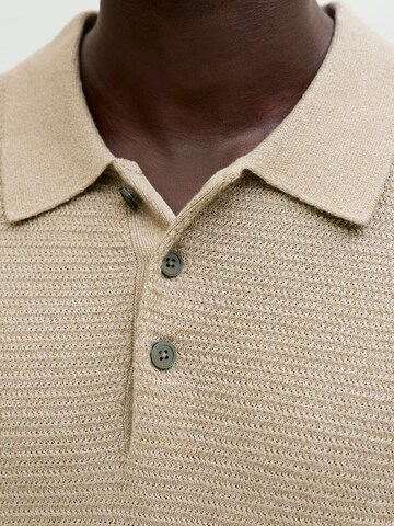 JACK & JONES Shirt 'Bluriley' in Beige