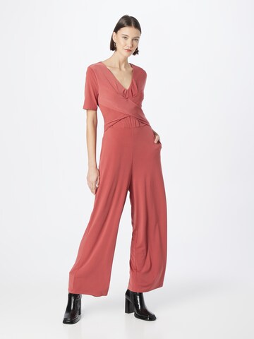 ESPRIT Jumpsuit in Bruin: voorkant