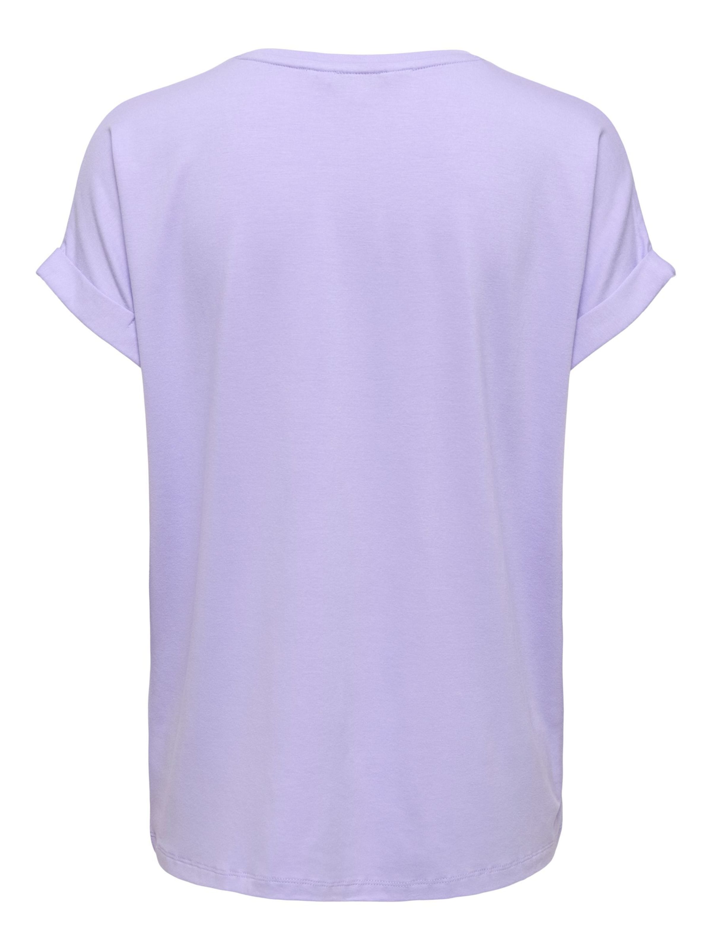 ONLY T-Shirt 'ONLMoster' in Lila