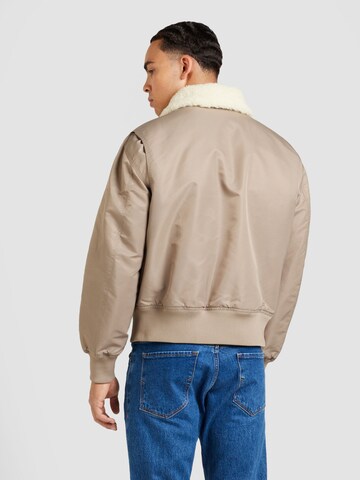 Calvin Klein Jeans Jacke 'AVIATOR' in Braun